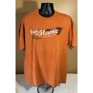 Vintage Camp Yolijwa Christian Youth Camp Newville PA 2Timothy 1:6-7 Tee Size XL